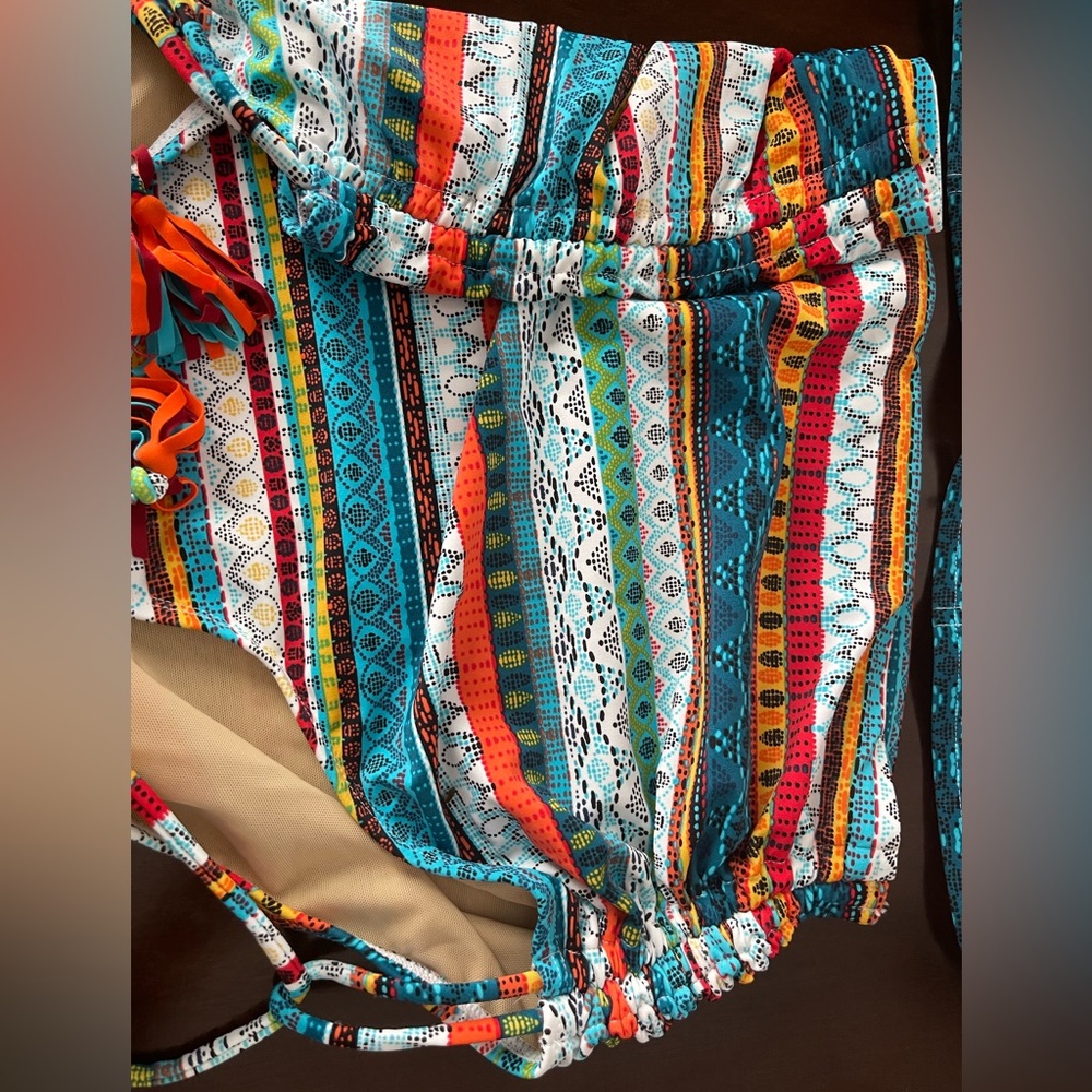 Tribal Print Bikini - image 4